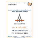 A-1 TİPİ TEMEL EĞİTİM VE SAHA ÖLÇÜMLERİ SERTİFİKA PROGRAMI 