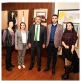 ÇUKUROVA İLÇE BAŞKANI SN. SONER ÇETİN`İ MAKAMINDA ZİYARET ETTİK.