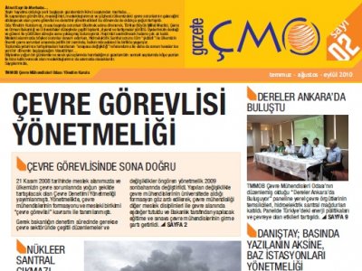 “GAZETE ÇMO”NUN 2. SAYISI YAYIMLANDI!