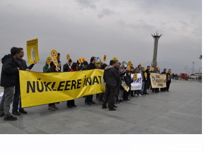 NKP İZMİR BİLEŞENLERİ NÜKLEERE HAYIR DEDİ