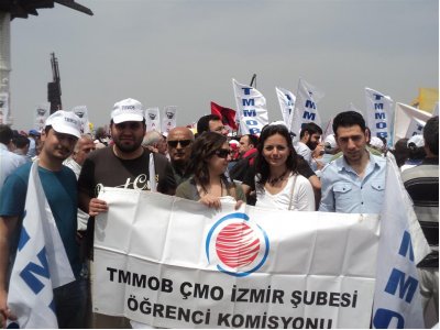 1 MAYISTA ALANLARDAYDIK