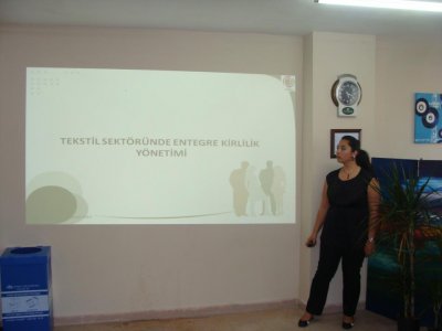 TEKSTİLDE ENTEGRE KİRLİLİK ÖNLEME KONULU SEMİNERİMİZ