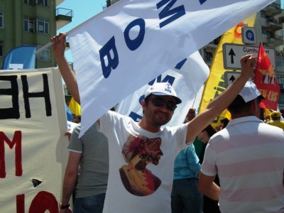 1 MAYIS KUTLAMALARINA KATILDIK