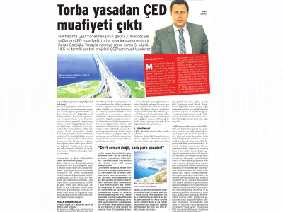 TORBA YASADAN MUAFİYETİ ÇIKTI(BİRGÜN GAZTESİ)