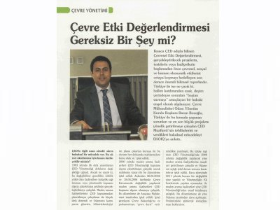 ÇEVRE ETKİ DEĞERLENDİRMESİ GEREKSİZ BİR ŞEY Mİ?(EKO IQ)
