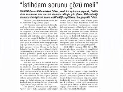 `İSTİHDAM SORUNU ÇÖZÜLMELİ`(ANTALYA SON HABER)