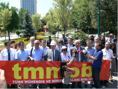 CUMHURBAŞKANI, TMMOB VE ODALARININ ANAYASAL YETKİLERİNİ ORTADAN KALDIRAN DÜZENLEMEYİ ONAYLAMAMALIDIR!