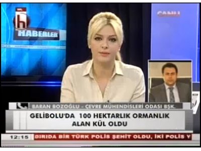 BAŞKANIMIZ HALK TVDE ORMAN YANGINLARINI DEĞERLENDİRDİ