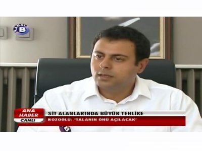 TALANIN ÖNÜ AÇILACAK