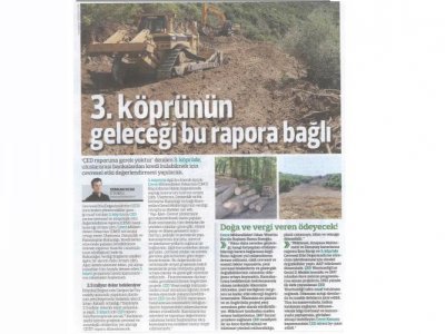 3. KÖPRÜNÜN GELECEĞİ BU RAPORA BAĞLIRADİKAL GAZETESİ) 