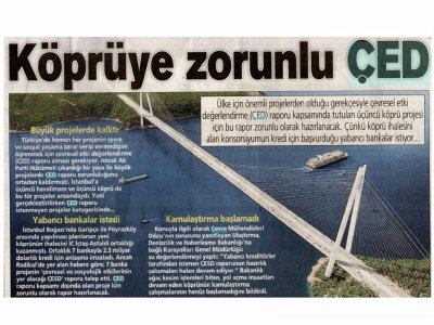 KÖPRÜYE ZORUNLU ÇEDPOSTA GAZETESİ)