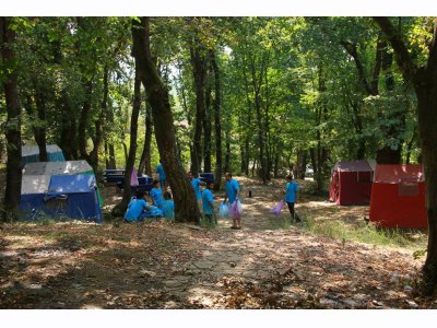 ÖĞRENCİLER KAMPTA BULUŞTU