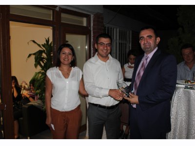 ANKARA ŞUBEMİZİN PLAKET TÖRENİNE KATILDIK

