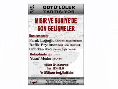 ODTÜLÜLER GÜNDEMİ TARTIŞIYOR