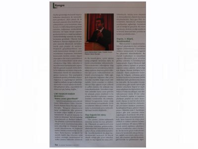 10. ULUSAL ÇEVRE MÜHENDİSLİĞİ KONGRESİ`NİN YANKILARI SÜRÜYOR