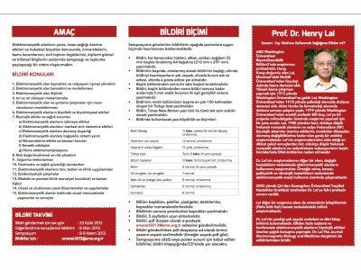 ÇEVRE VE İNSAN SAĞLIĞI İÇİN EMANET 2013SEMPOZYUM)