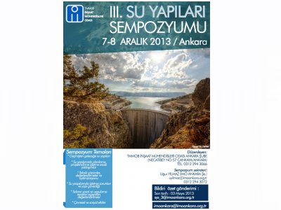 3. SU YAPILARI SEMPOZYUMU