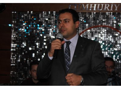 "GENÇ" ÇEVRE MÜHENDİSLERİNİN YEMEĞİNE KATILDIK