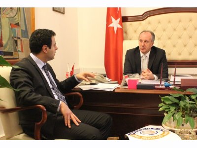 MUHARREM İNCEYİ ZİYARET ETTİK