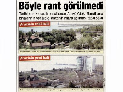 BÖYLE RANT GÖRÜLMEDİSÖZCÜ GAZETESİ)