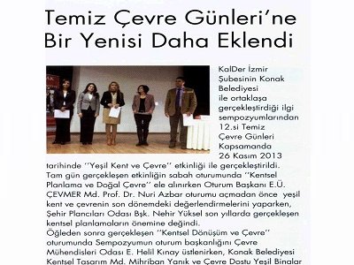 TEMİZ ÇEVRE GÜNLERİ`NE 