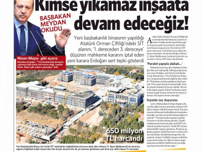 KİMSE YIKAMAZ İNŞAATA DEVAM EDECEĞİZ!VATAN)