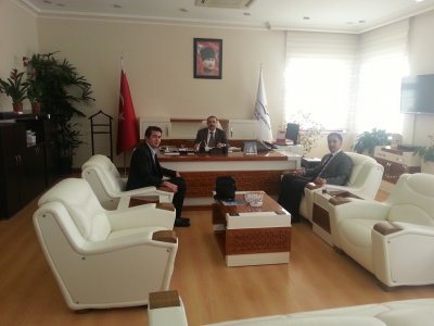 YENİ GÖREVE BAŞLAYAN ANTALYA ÇEVRE VE ŞEHİRCİLİK İL MÜDÜRÜNÜ ZİYARET ETTİK