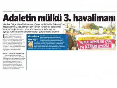 ADALETİN MÜLKÜ 3. HAVALİMANIKARŞI)