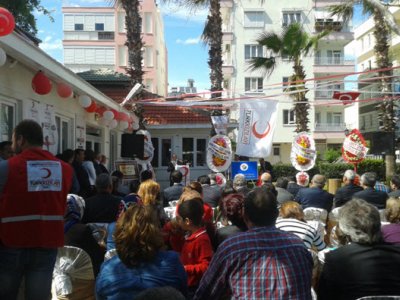 TÜRK KIZILAYI KEPEZ ŞUBESİ AÇILIŞINA KATILDIK.