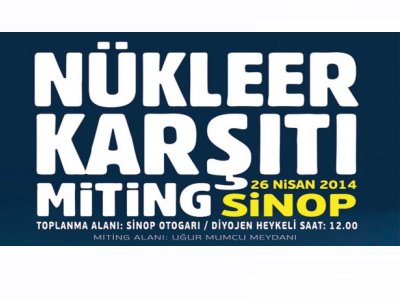 NÜKLEER KARŞITI MİTİNGİ