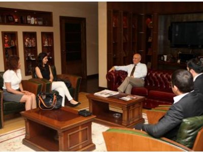 ÇEVRE MÜHENDİSLERİ ODASI ANKARA ŞUBESİ OLARAK YENİMAHALLE BELEDİYE BAŞKANI FETHİ YAŞAR`I MAKAMINDA ZİYARET ETTİK