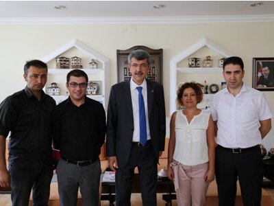 BEYPAZARI BELEDİYE BAŞKANI TUNCER KAPLANI ZİYARET ETTİK..