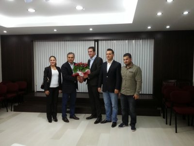 MURATPAŞA BELEDİYE BAŞKANI SN. AV. ÜMİT UYSAL`I ZİYARET ETTİK.