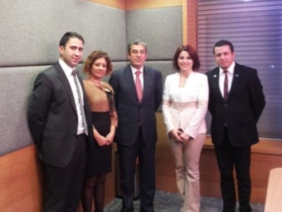 CUMHURİYET HALK PARTİSİ ANKARA MİLLETVEKİLİ
A.GÜLSÜN BİLGEHAN VE GÖKHAN GÜNAYDINI MAKAMINDA ZİYARET ETTİK
