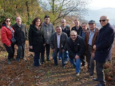 FATSA`DA SİYANÜRLE ALTIN ARAMA MADENİNE KARŞI YUKARITEPE KÖYLÜLERİNİ ZİYARET ETTİK