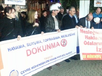 MESLEĞİMİZİN NİTELİKSİZLEŞTİRİLMESİNE VE ODALARIMIZIN İŞLEVSİZLEŞTİRİLMESİNE İZİN VERMEYECEĞİZ!