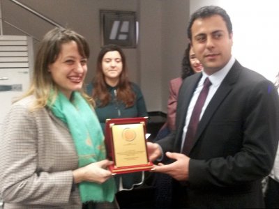 YARIŞMACILAR ÖDÜLLERİNİ ALDI