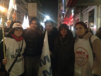 12 ŞUBAT`DA SAMSUN`DA YÜRÜYÜŞTEYDİK