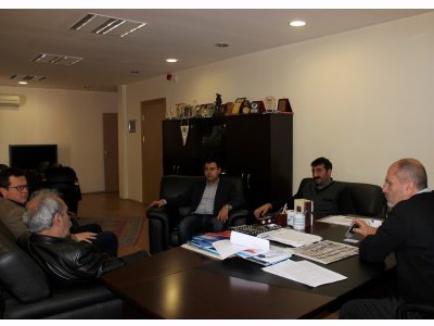  TMMOB BAŞKANINA ZİYARET