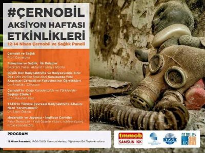 `ÇERNOBİL VE SAĞLIK` KONULU PANALE KATILDIK