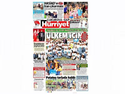 BAŞKANIMIZ SN. KENAN DOĞAN`IN ÇEVRESEL PAYLAŞIM SEMPOZYUMUMUZ İLE İLGİLİ AÇIKLAMASININ BASIN YANSIMALARI...