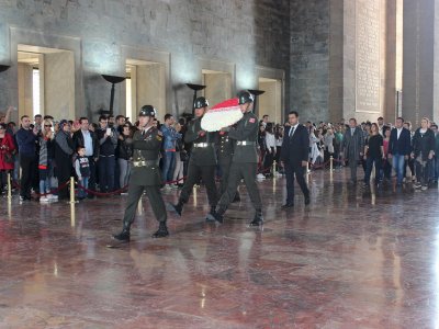 İLK GÖREV OLARAK ATAMIZI ZİYARET ETTİK