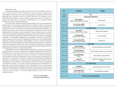 SU ÇERÇEVE DİREKTİFİNE GÖRE BİYOLOJİK İZLEME ÇALIŞTAYI