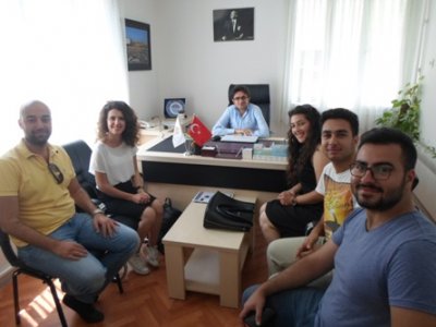 ÇUKUROVA ÜNİVERSİTESİ MÜHENDİSLİK-MİMARLIK FAKÜLTESİ ÇEVRE MÜHENDİSLİĞİ BÖLÜMÜ ÖĞRENCİLERİMİZLE TOPLANTIMIZDAN.