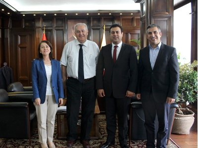 ODTÜ REKTÖRÜNE ZİYARET