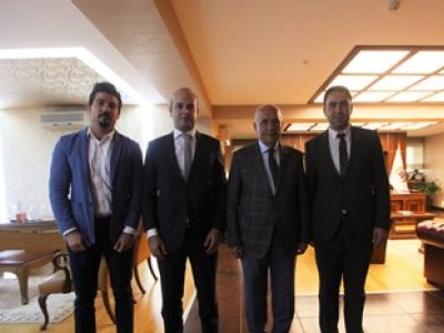 YENİMAHALLE BELEDİYE BAŞKANI SAYIN FETHİ YAŞAR`I MAKAMINDA ZİYARET ETTİK 