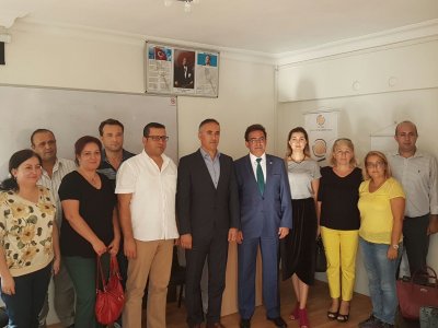 ANTALYA MİLLETVEKİLİ ÇETİN OSMAN BUDAKTAN ŞUBEMİZE ZİYARET