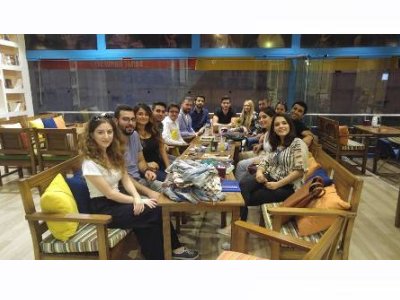 ÇMO ADANA SUBE ÖGRENCİ KOMİSYONU VE ÇMO ADANA SUBE BASKANİMİZ İLE DİSARİDA GERCEKLESTİRDİGİMİZ İLK TOPLANTİMİZ.