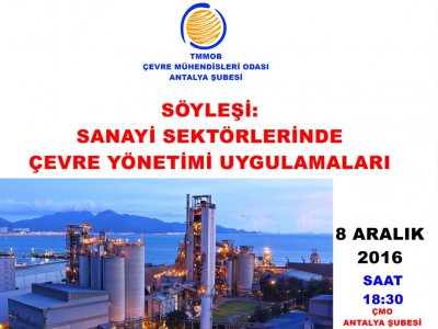 SÖYLEŞİ: SANAYİ SEKTÖRLERİNDE ÇEVRE YÖNETİMİ UYGULAMALARI