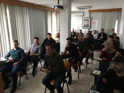 ŞUBEMİZDE İLK "BİYOSİDAL ÜRÜN UYGULAYICI" EĞİTİMİNİ GERÇEKLEŞTİRDİK